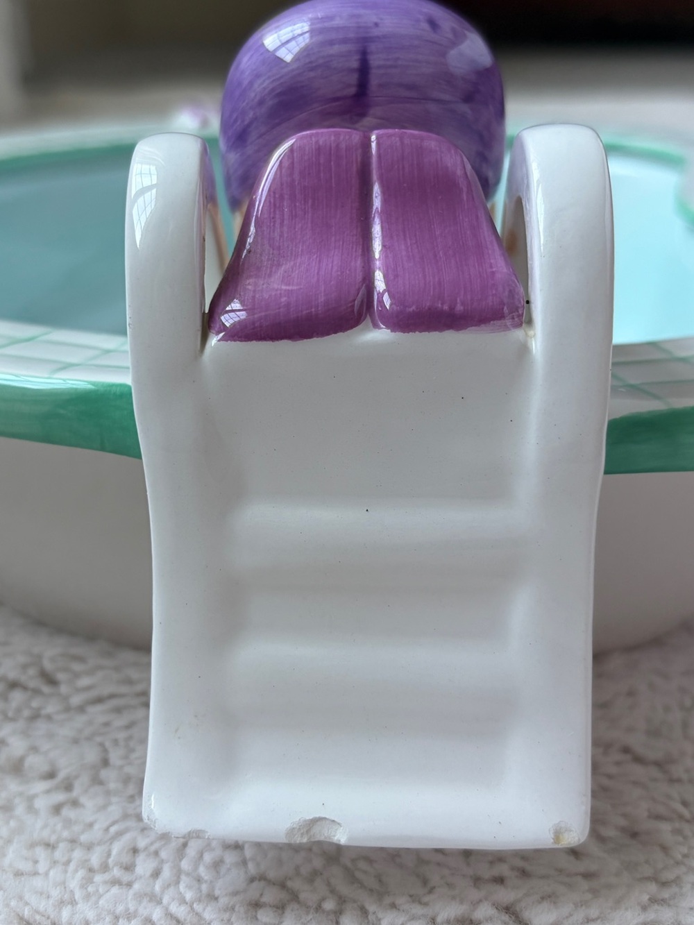 Vintage 1995 Lotus Pool Chip and Dip Bowl Set - Picture 10 of 16